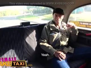 Female fake taxi big tits sexy blonde fucked by her first big black cock