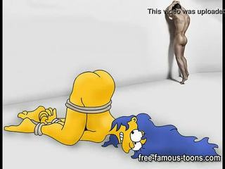 Marge simpson hentai parody