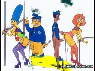 Simpsons porn parody