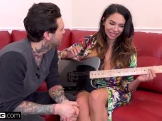 Missy martinez gets her pussy pounded by her guitar teacher