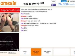 Man flaunts wife on omegle