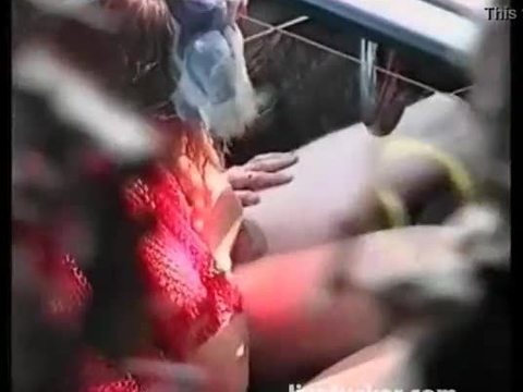 Spy cam on horny couple having sex in their car